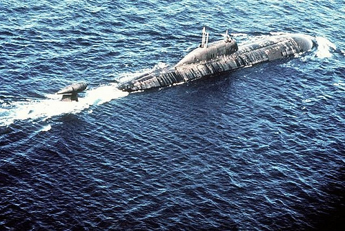 An Akula Class submarine.